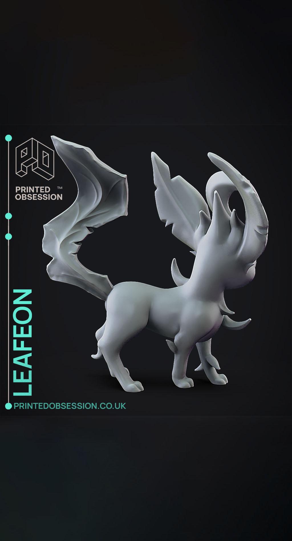 Leafeon - Pokemon - Fan Art 3d model