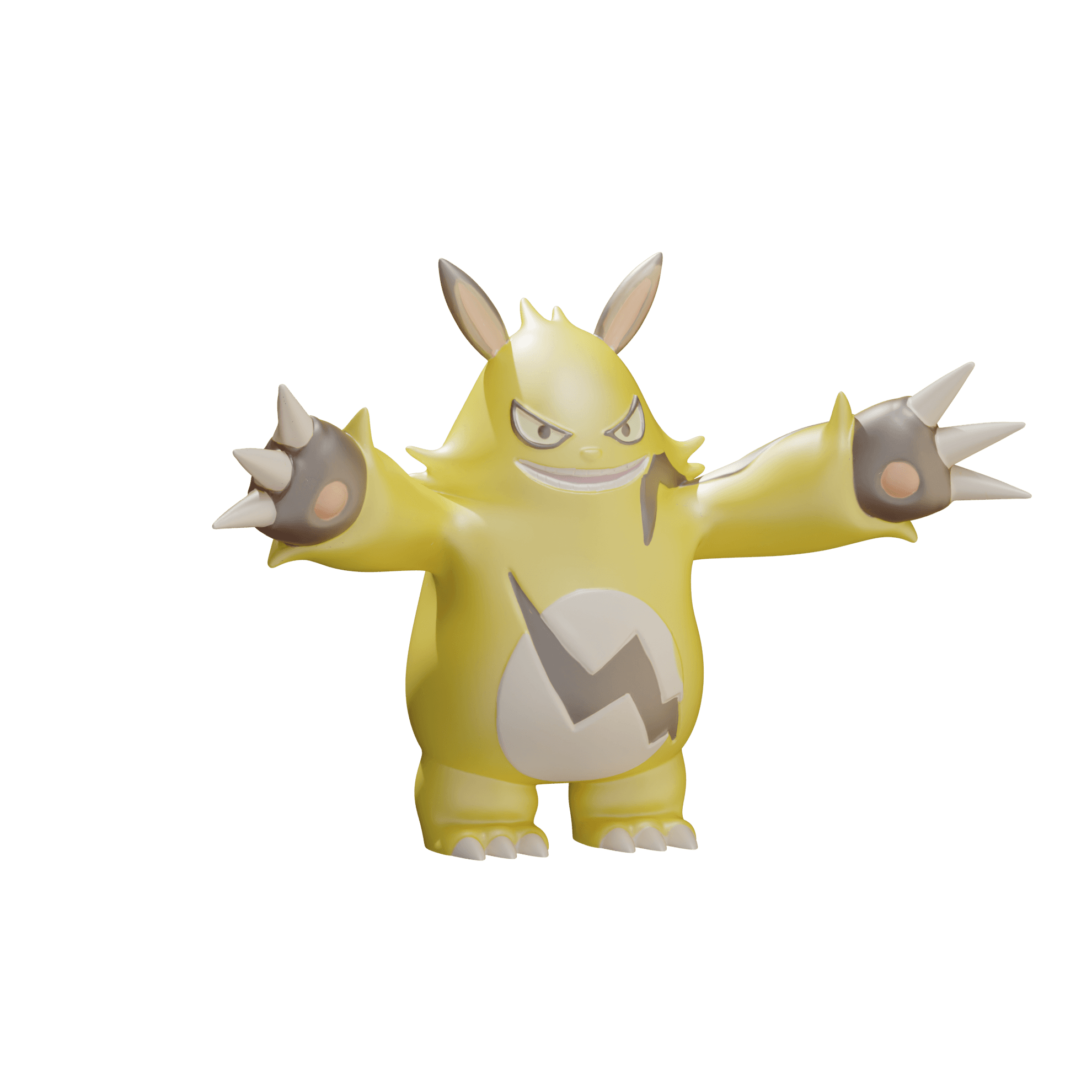 Pal World Grizzbolt 3d model