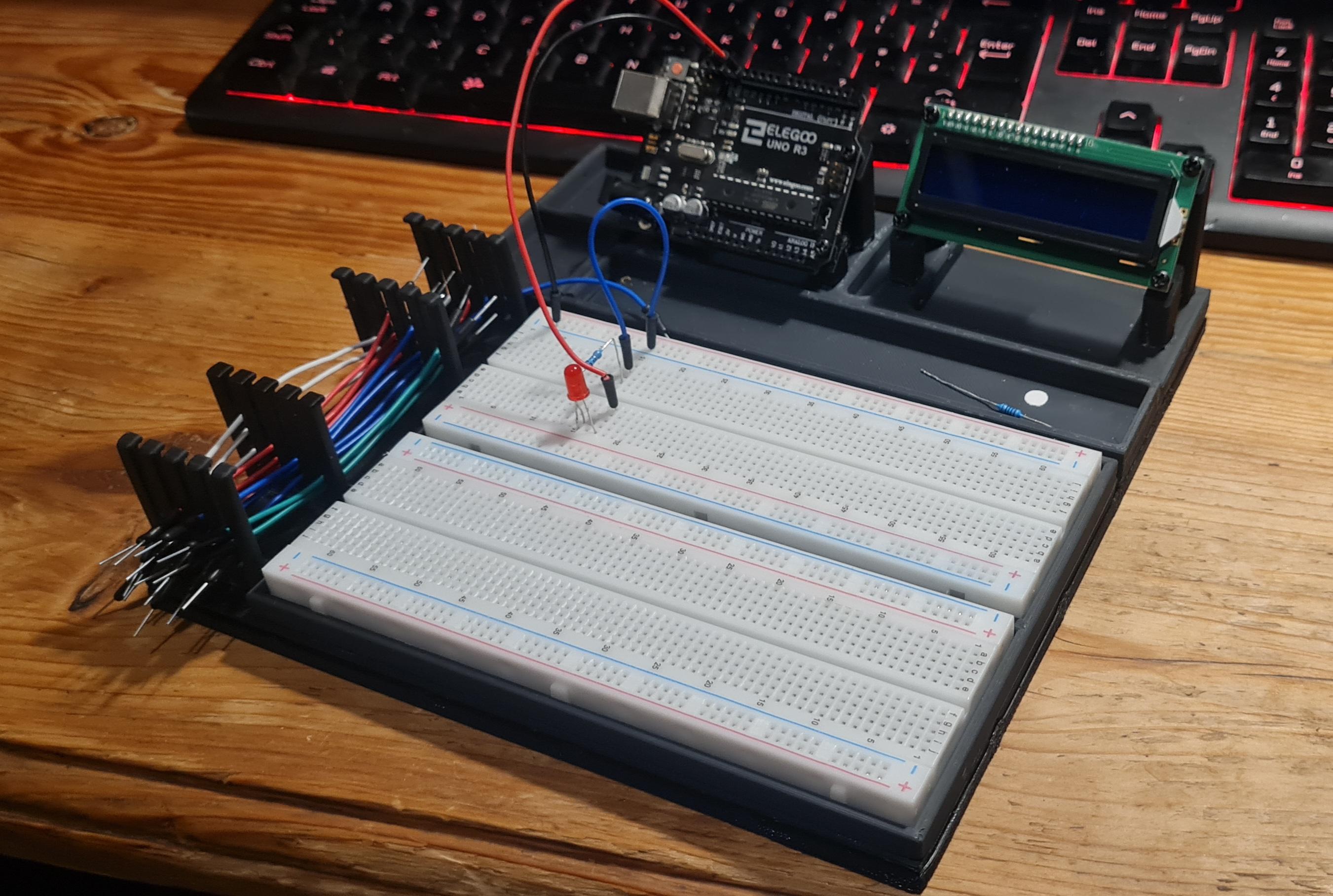 Gridfinity Arduino Lab 3d model