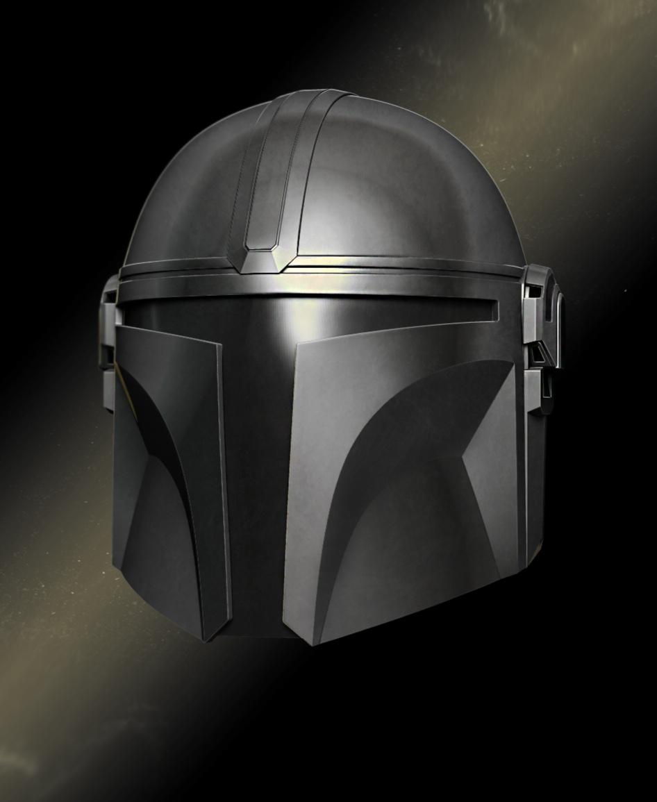 Din Djarin helmet 3d model