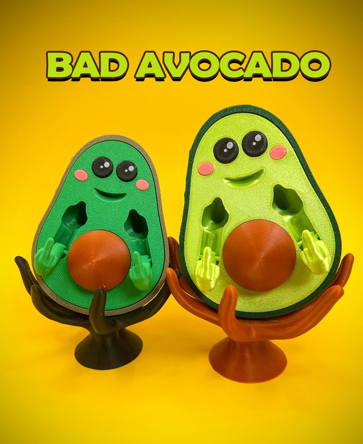 Bad Avocado 3d model