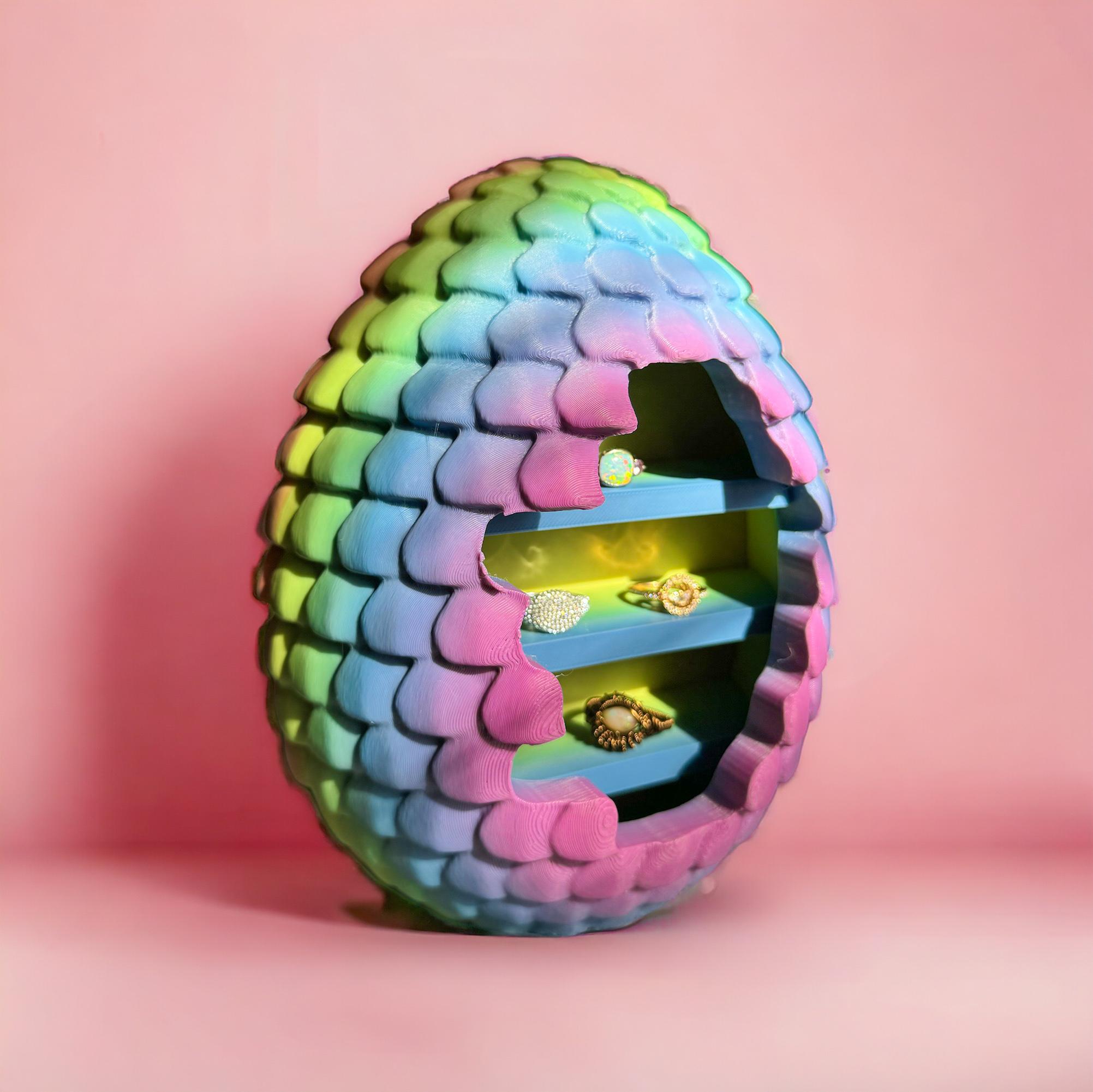 Dragon Egg Shelf.stl 3d model