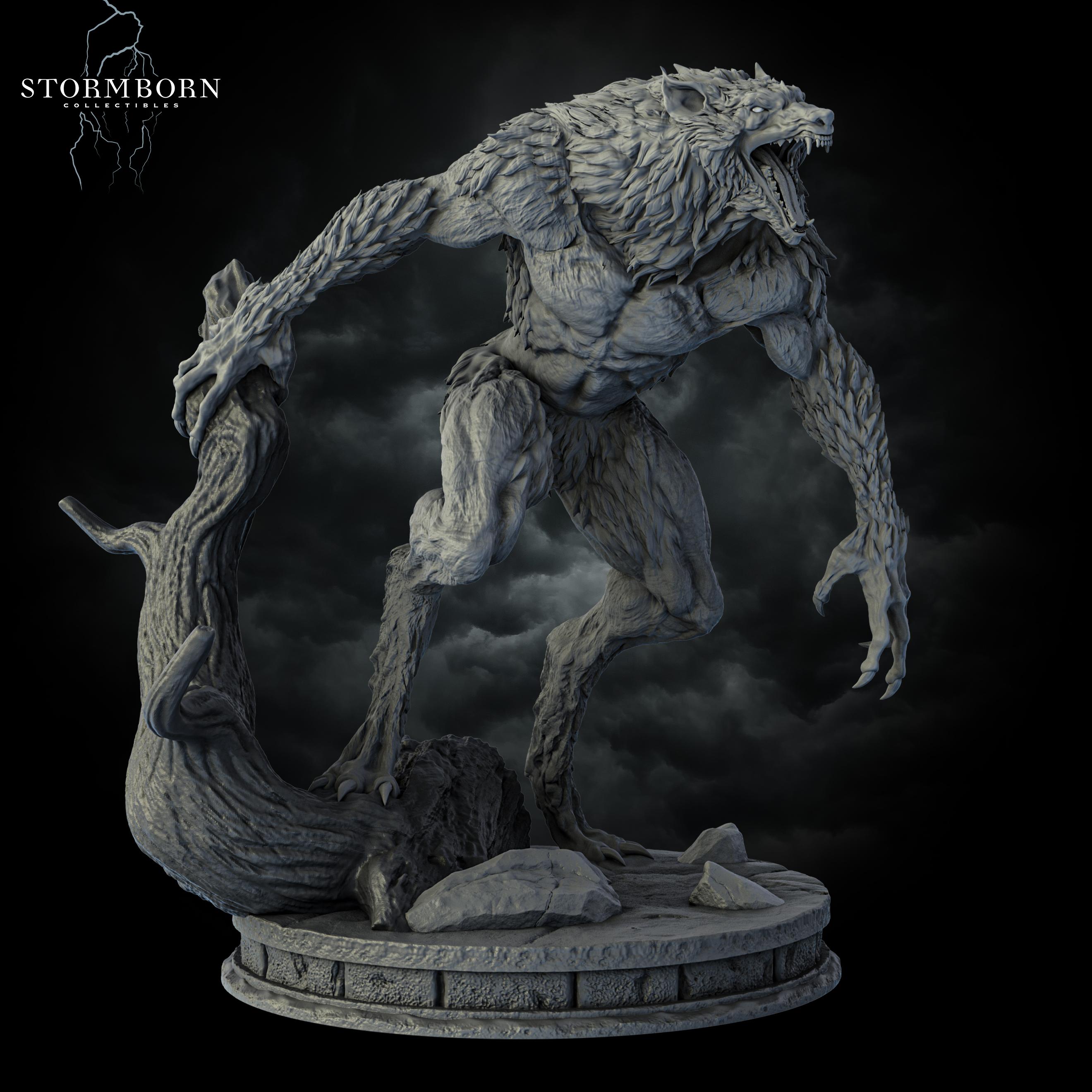 (32mm) Shadowclaw 3d model