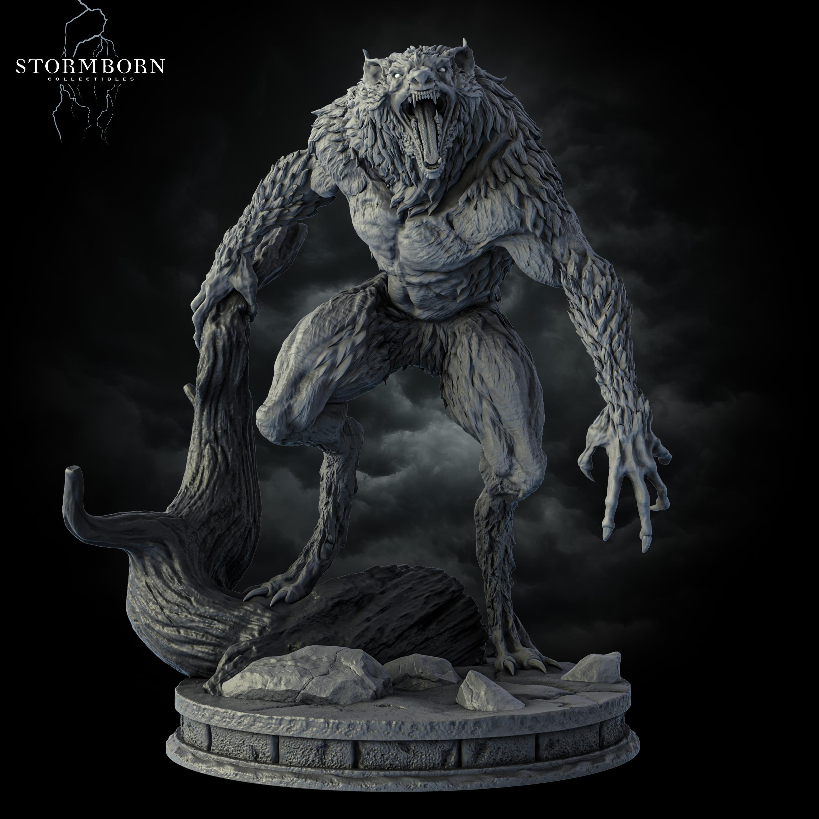 (32mm) Shadowclaw 3d model