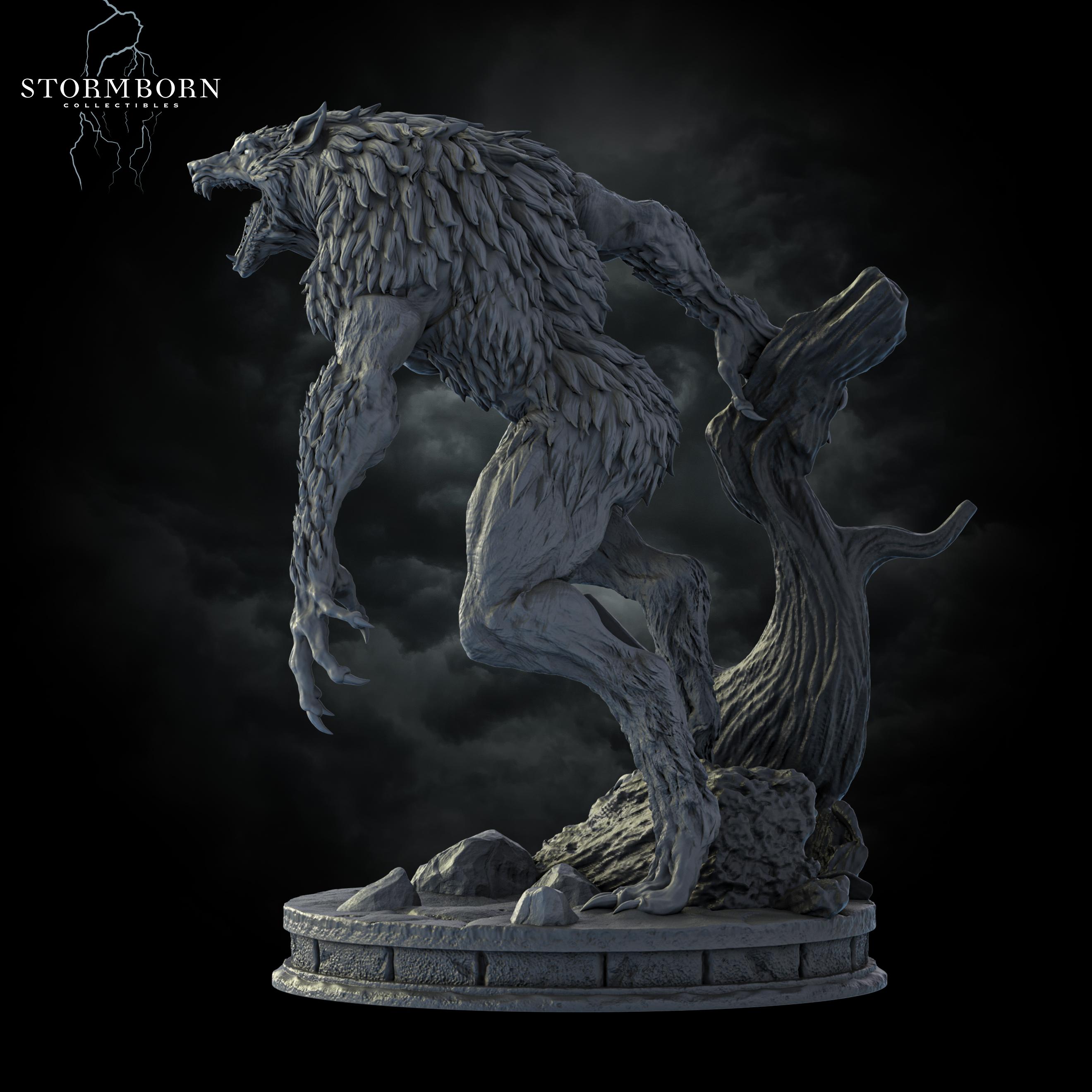 (32mm) Shadowclaw 3d model