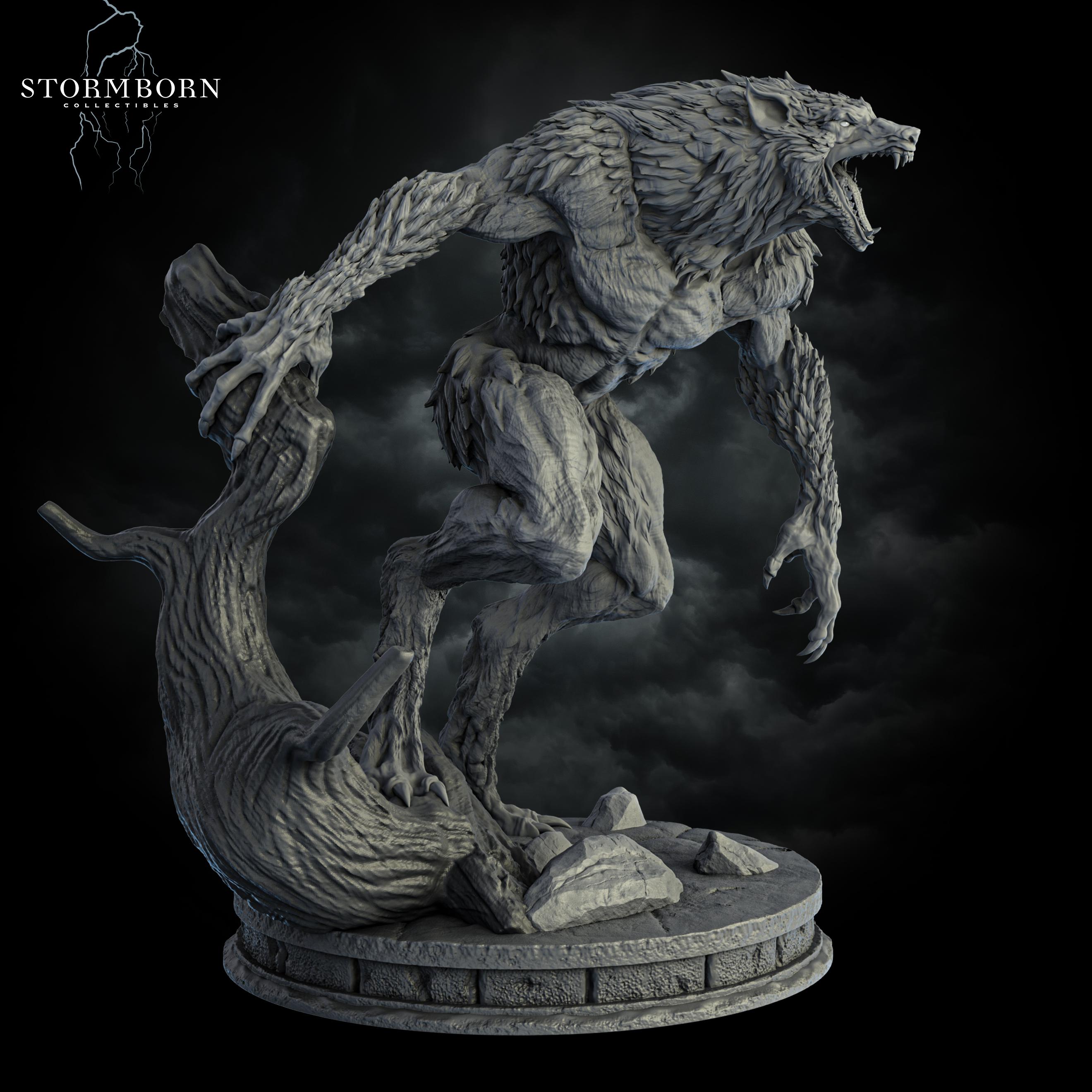 (32mm) Shadowclaw 3d model