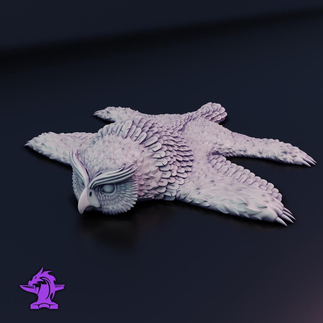 Owlbear Rug 3d model