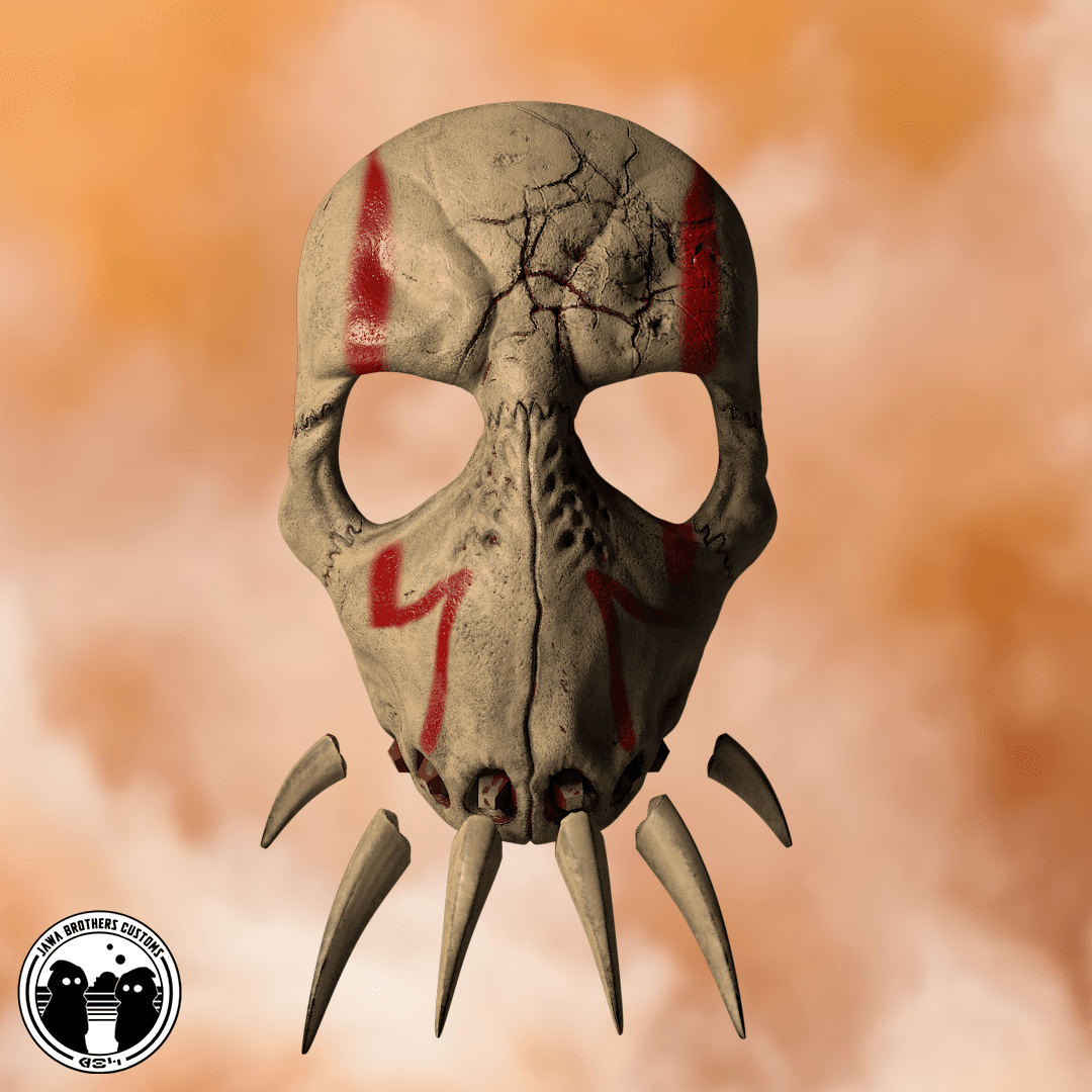 Tribal Grievous Mask 3d model
