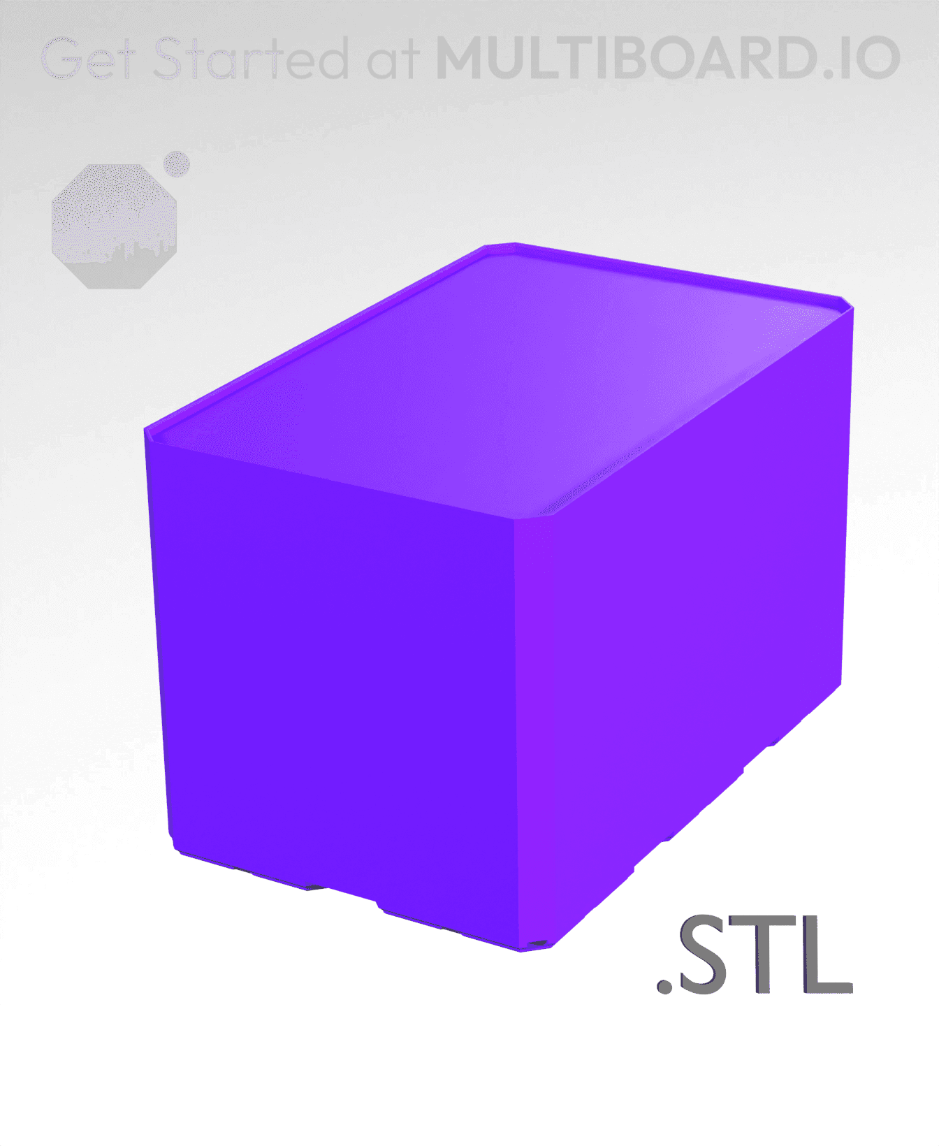 2x3x2 - Multibin Insert - STL Remixing File 3d model