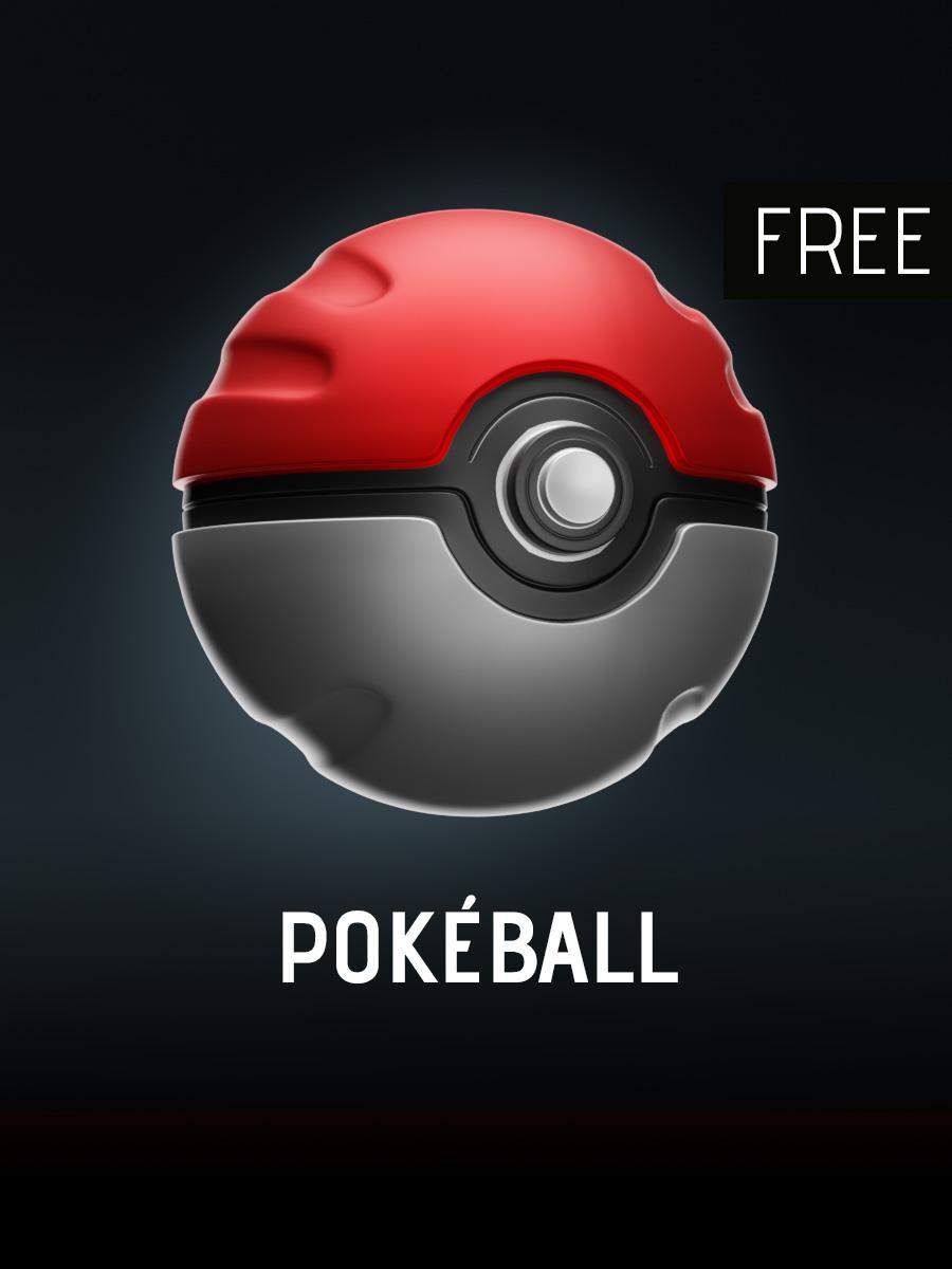 Pokeball 3d model