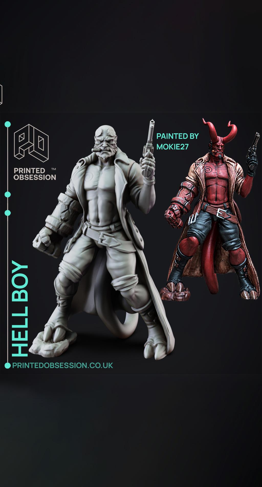 Hellboy - Fanart Model 3d model