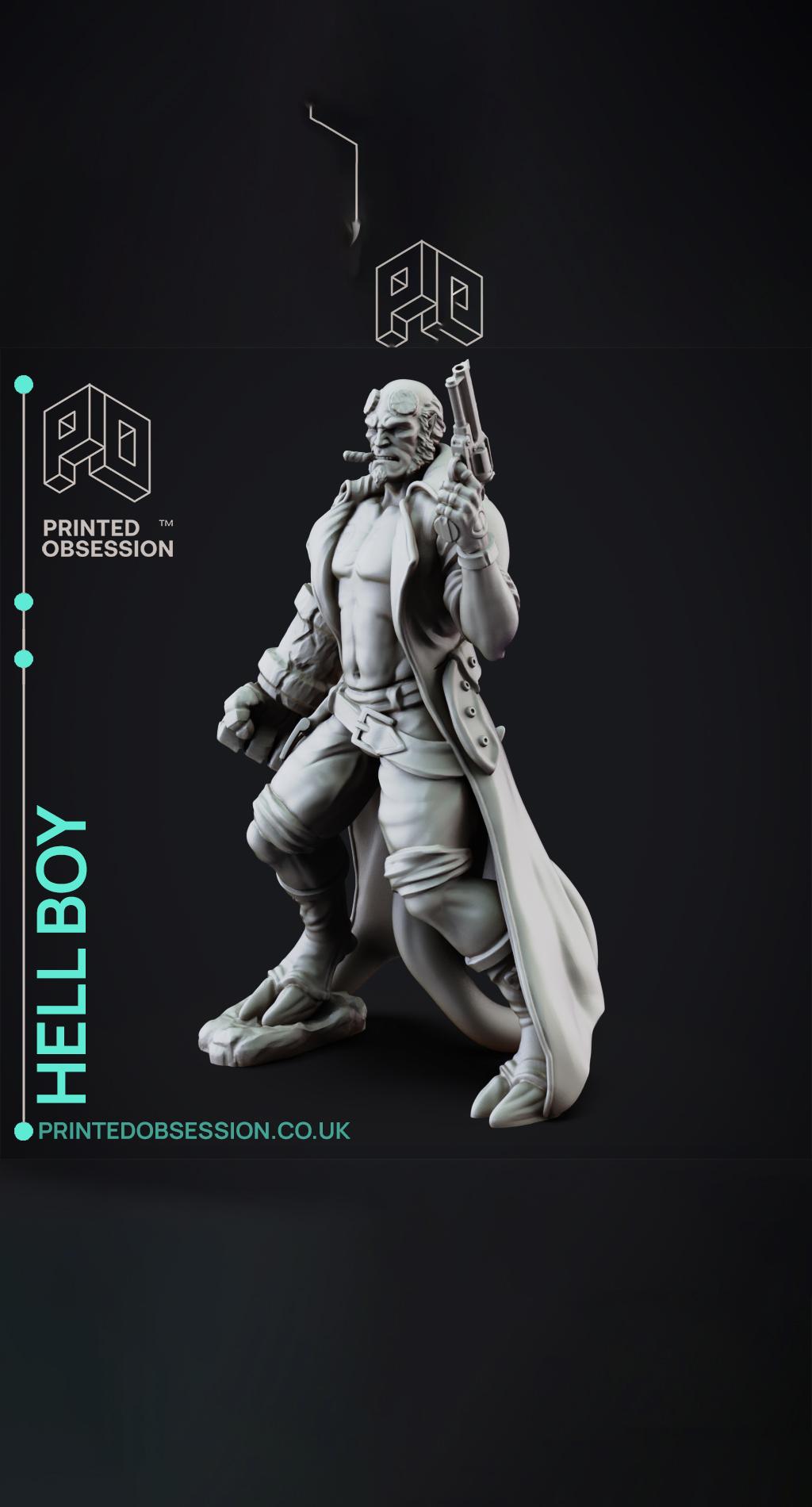 Hellboy - Fanart Model 3d model