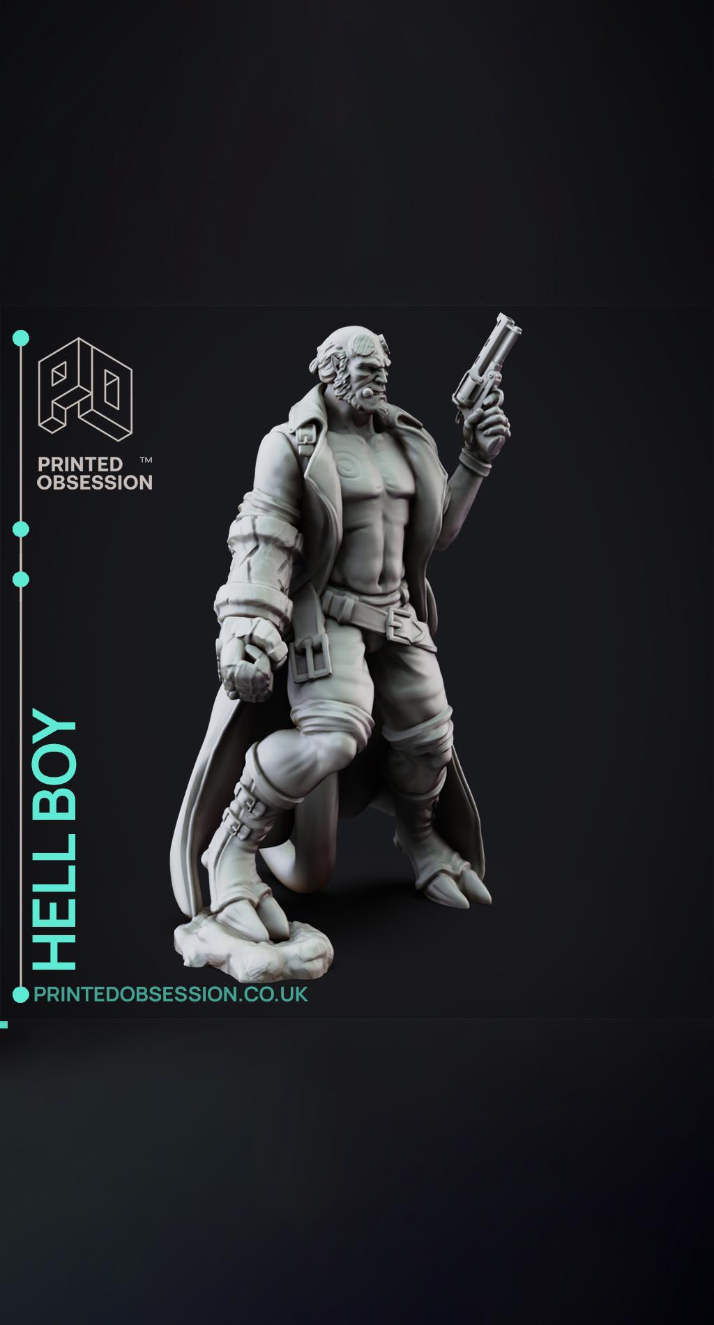 Hellboy - Fanart Model 3d model