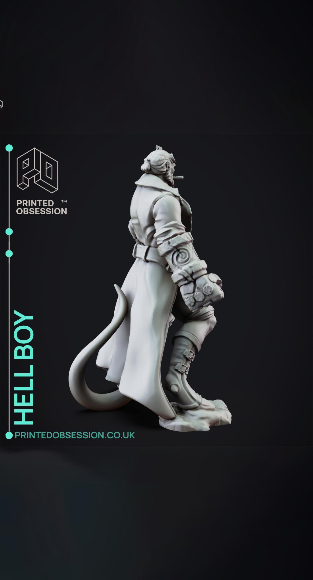 Hellboy - Fanart Model 3d model