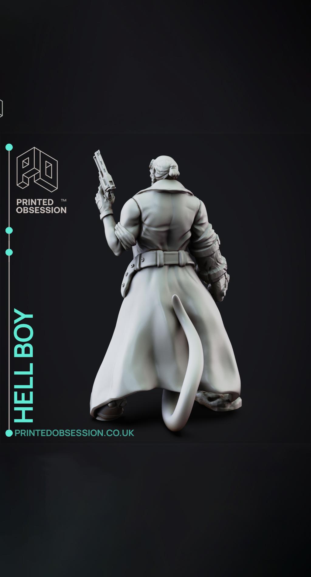 Hellboy - Fanart Model 3d model