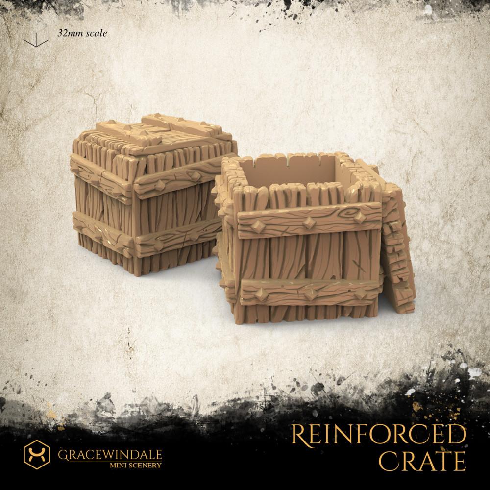 Reinforced Crate 3d model