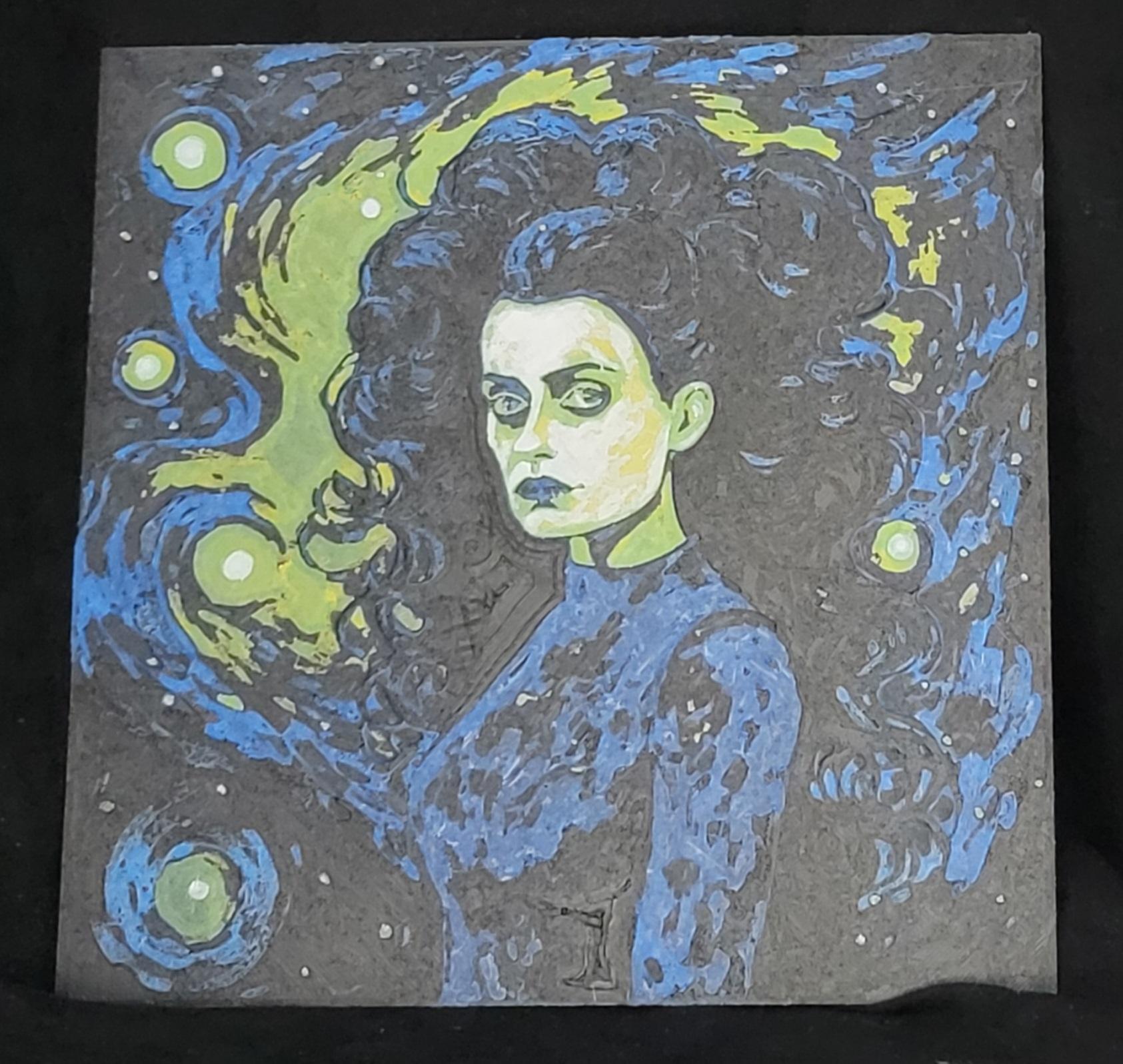 Mrs. Frankenstein's Starry Night 3d model