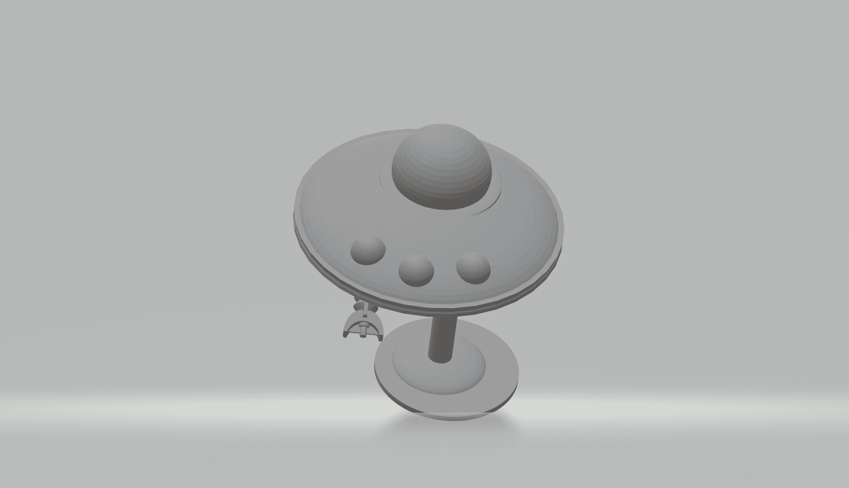 FHW: Flying saucer concept (BoD) 3d model