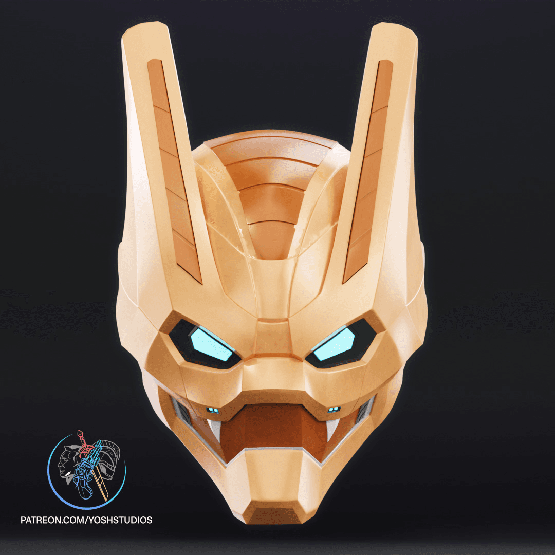 Iron Man Charizard Blazing Edge Helmet 3D Print File STL 3d model