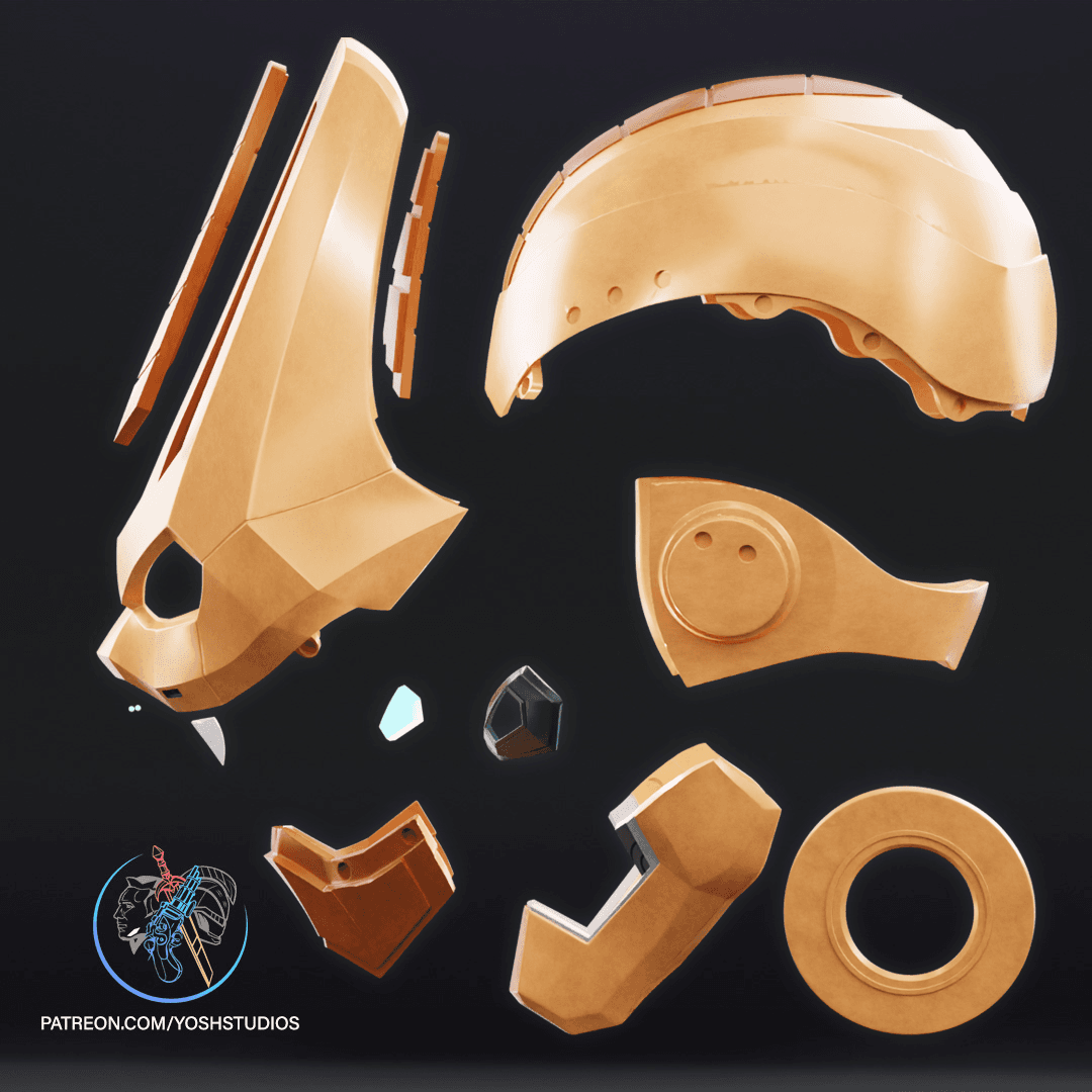 Iron Man Charizard Blazing Edge Helmet 3D Print File STL 3d model