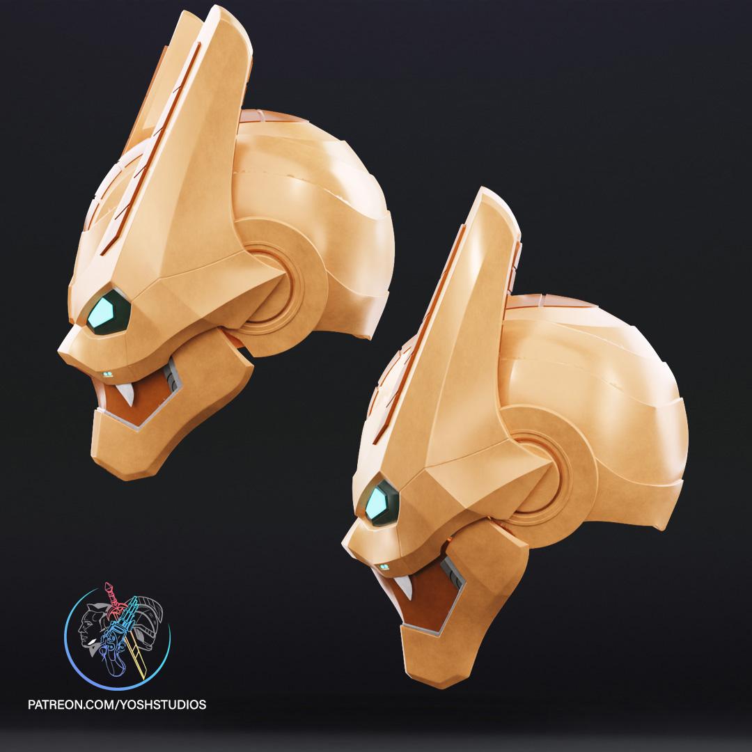 Iron Man Charizard Blazing Edge Helmet 3D Print File STL 3d model