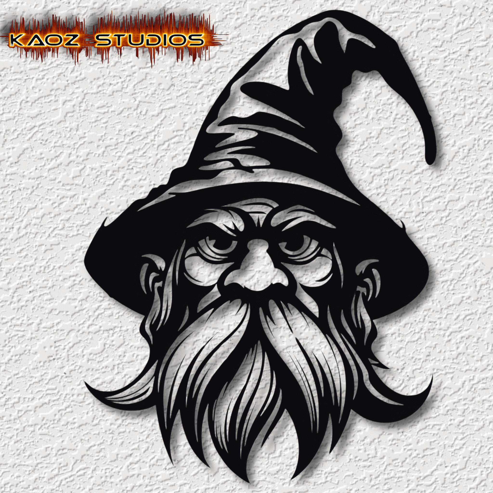 winter warlock wall decor witch wall art 2d art 3d model