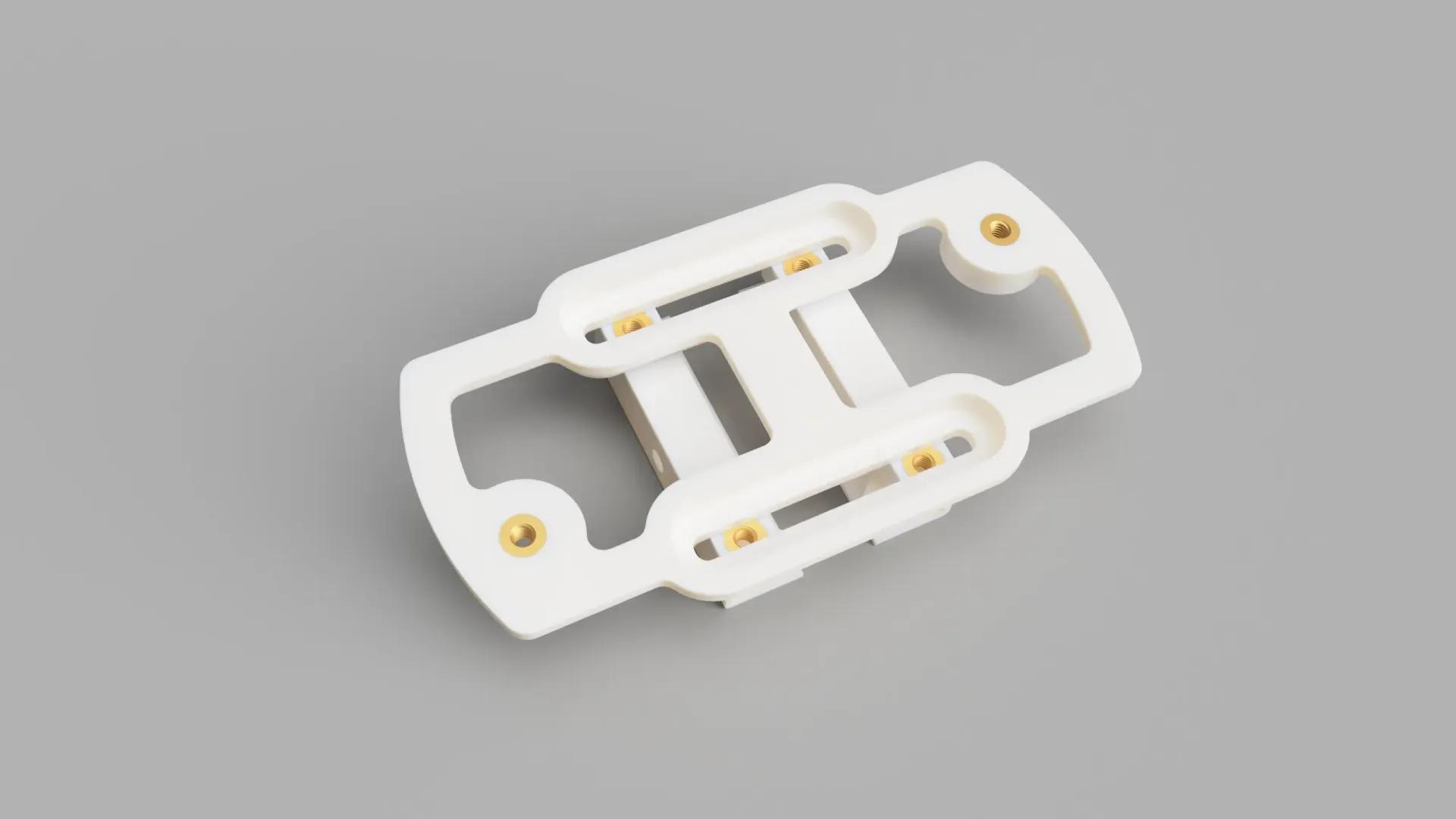 Axis M3045-V Mount for Grid Tile T-Bar 3d model