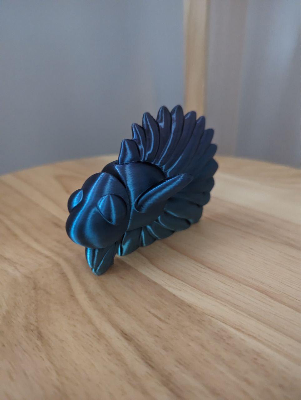 Cute Flexi Beta Fish 3d model