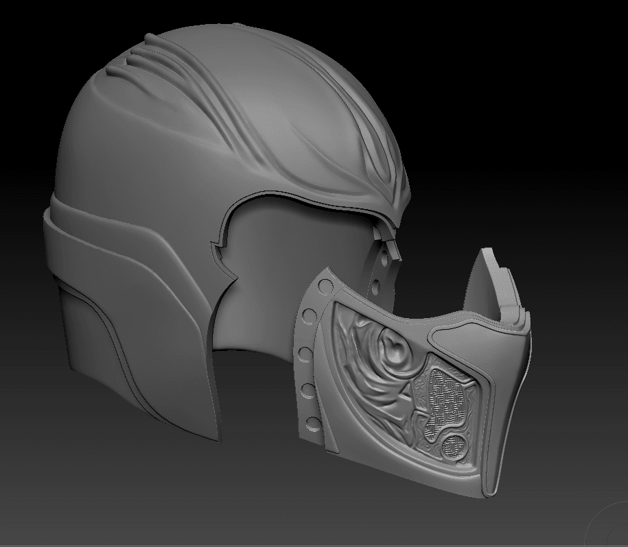 AI Subzero Mask 3d model