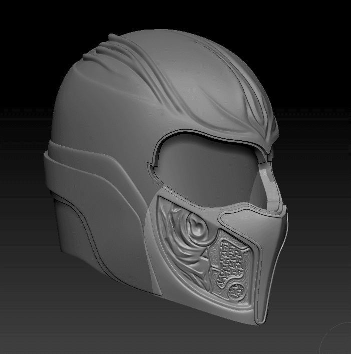 AI Subzero Mask 3d model