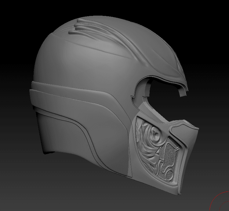 AI Subzero Mask 3d model