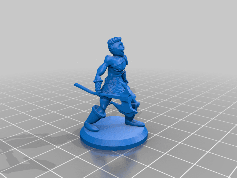 TransMan Barbarian 3d model