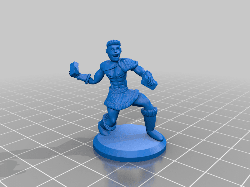 TransMan Barbarian 3d model