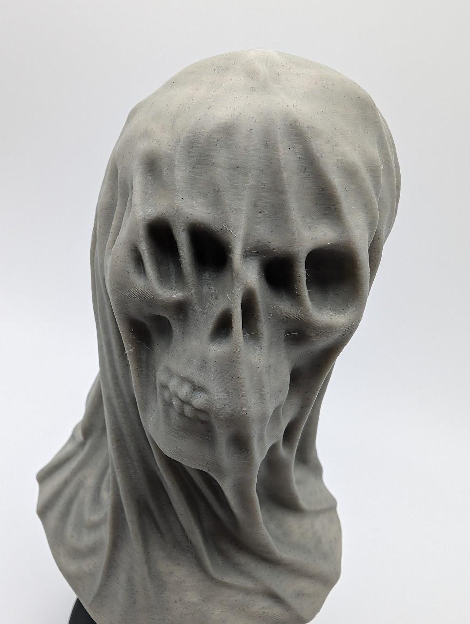 Draped Skull Bust (Pre Supported) 3d model