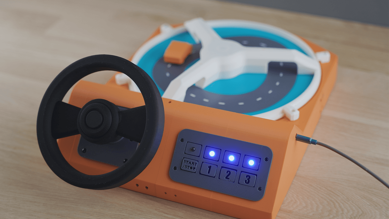 Driving toy 3d model