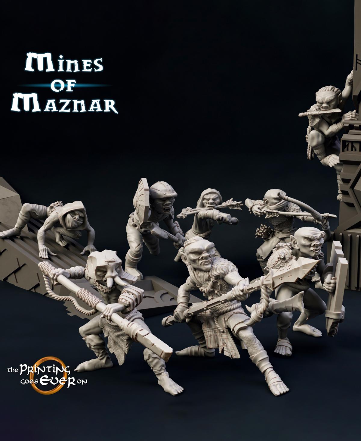 Maznar Goblins Bundle 3d model