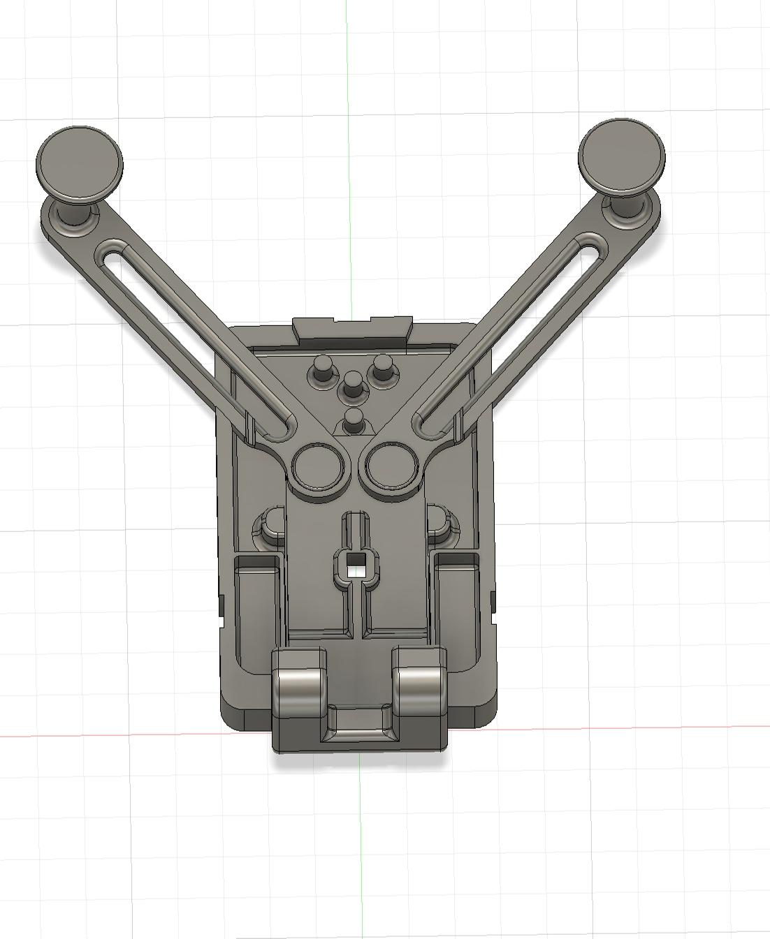 Automotive Gravity Phone Mount 3d model