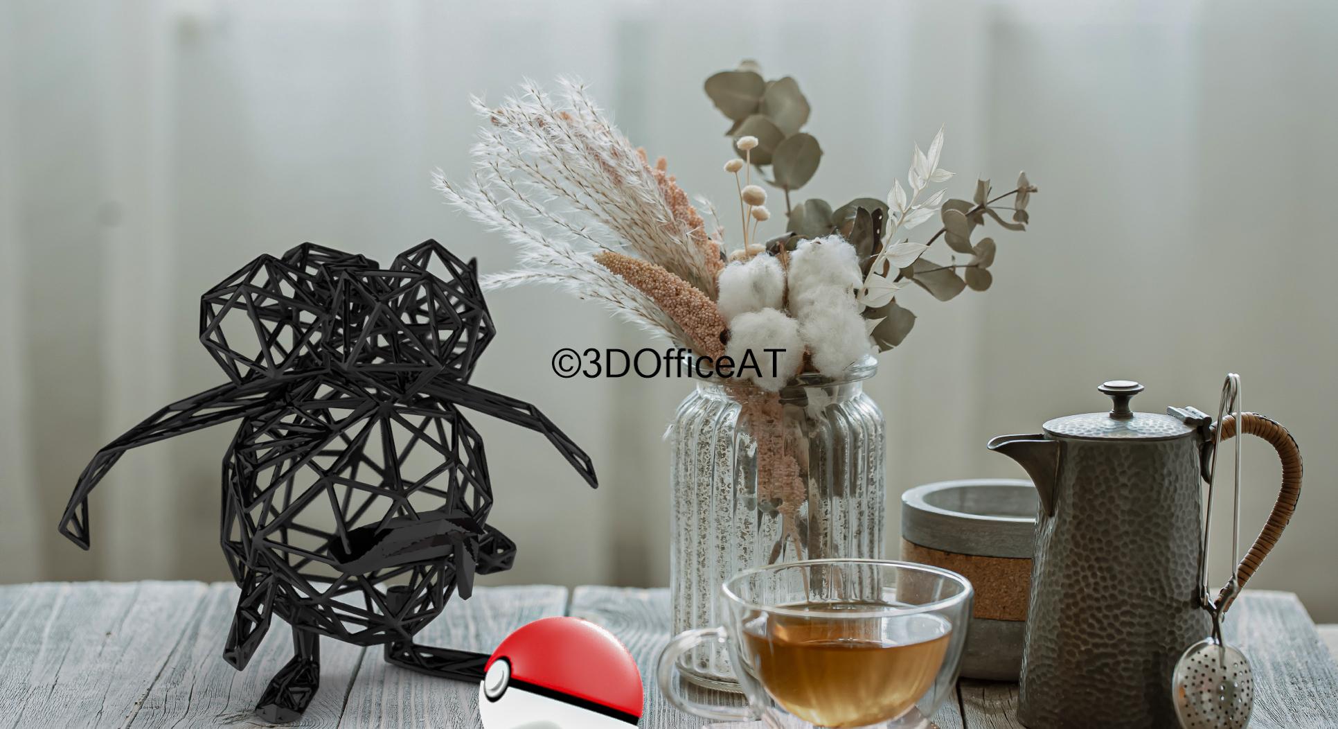 044 Gloom Pokemon Wiremon Figure 3d model