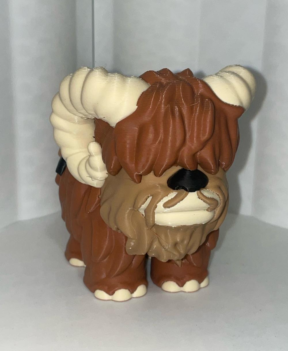 Cute Bantha 3d model