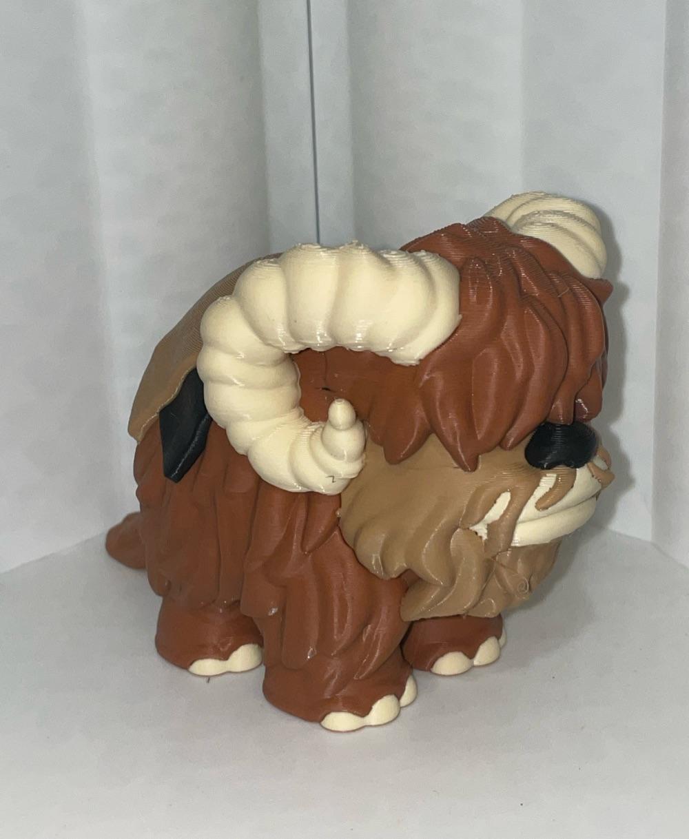 Cute Bantha 3d model