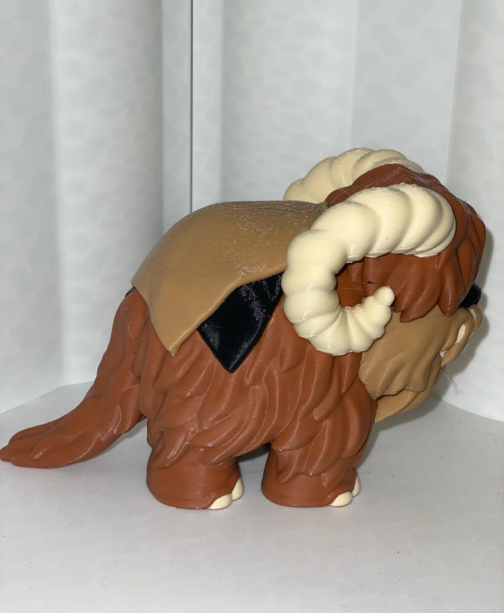 Cute Bantha 3d model