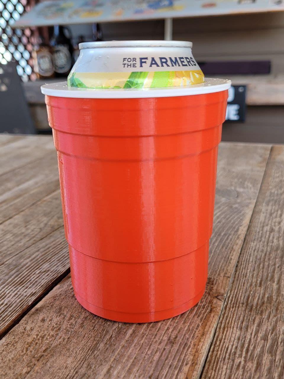 Solo Cup Beer Can Koozie 3d model