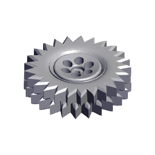 1/24 crawler wheel 3d model