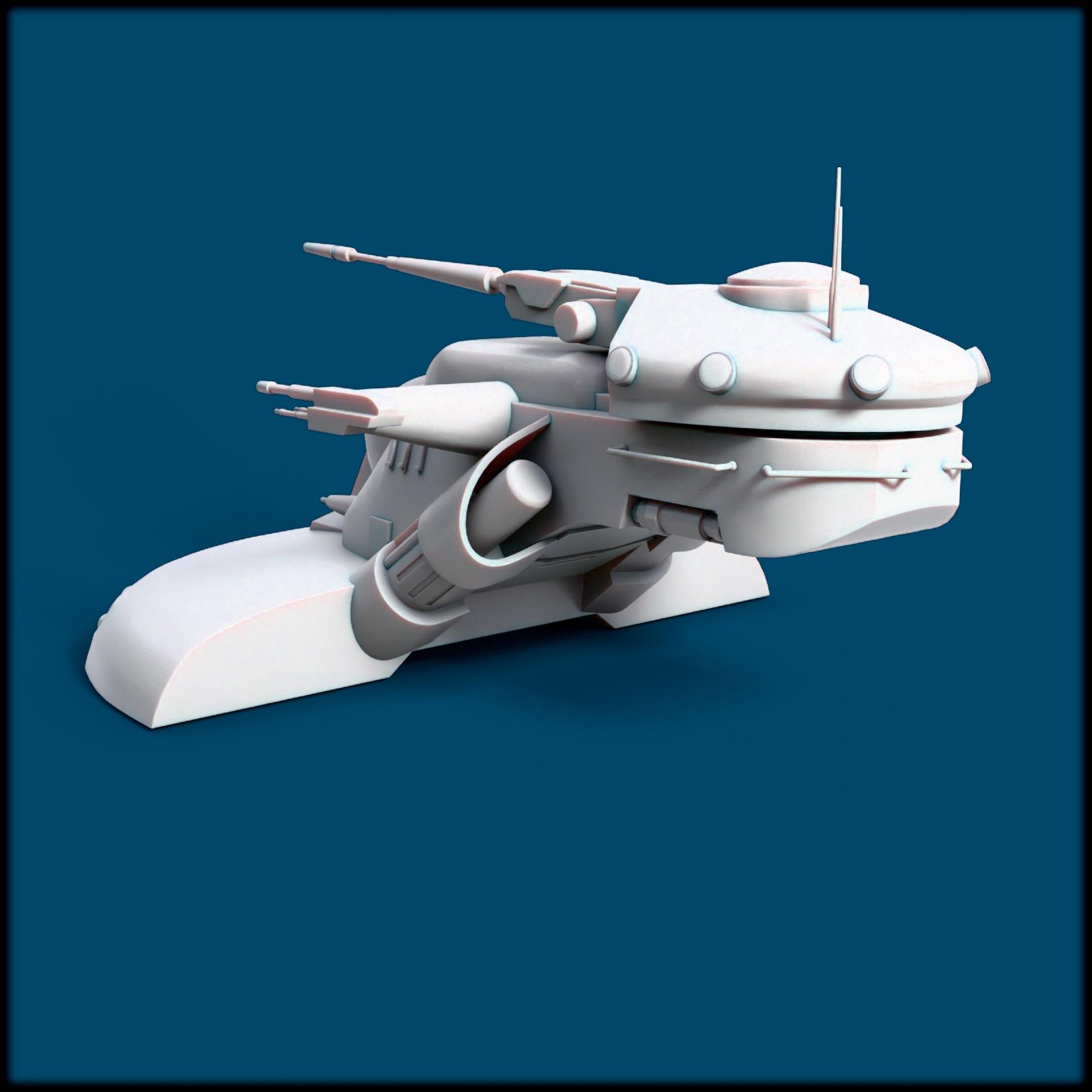 AAT | Star Wars Vehicle 3d model