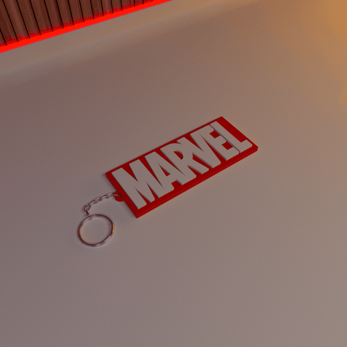 MARVEL - KEYCHAIN 3d model