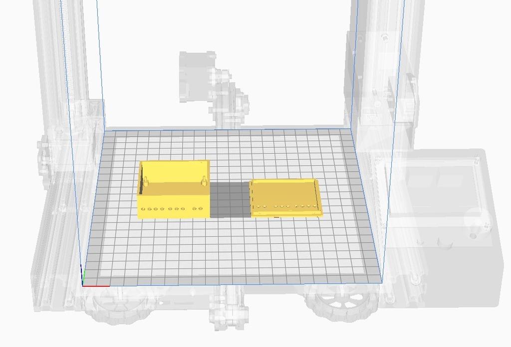 RGBWW Controller Case - old Version 3d model