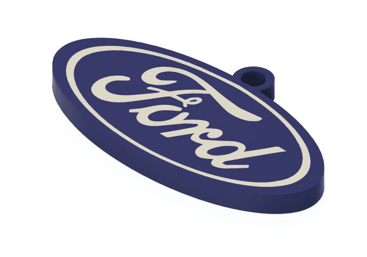 Keychain: Ford I 3d model