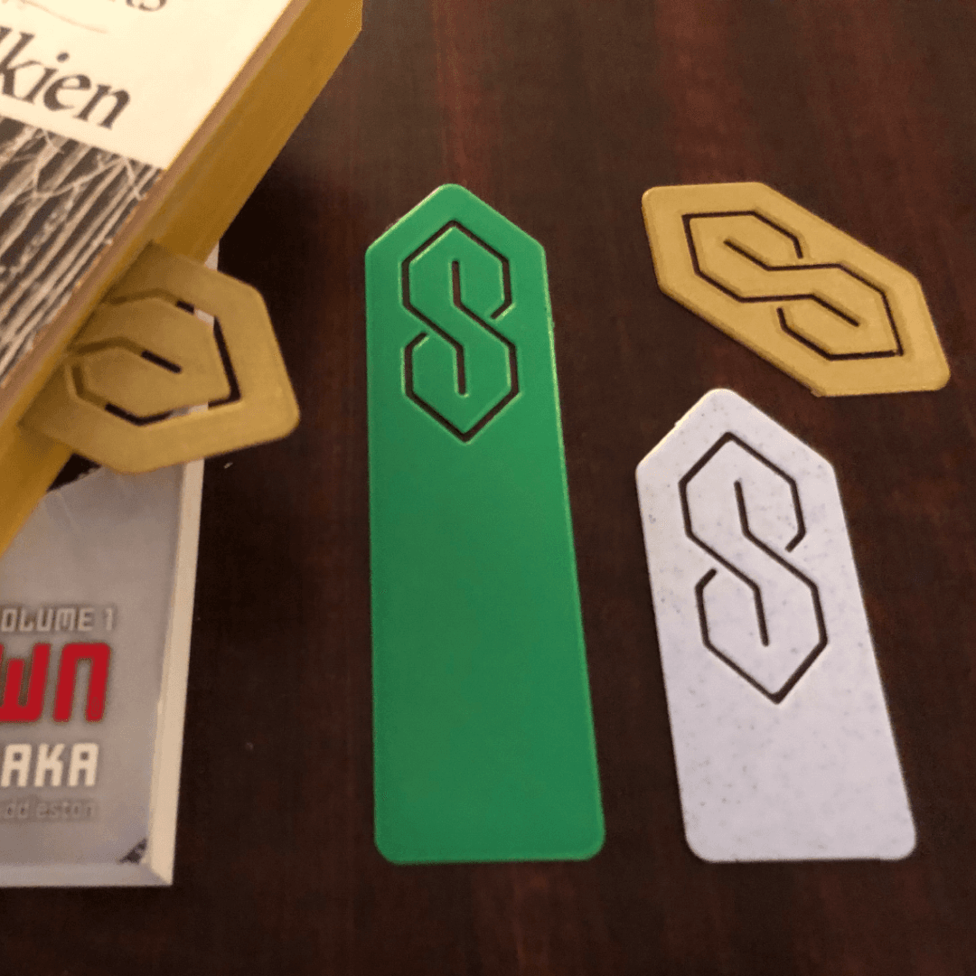 Cool S Bookmark 3d model