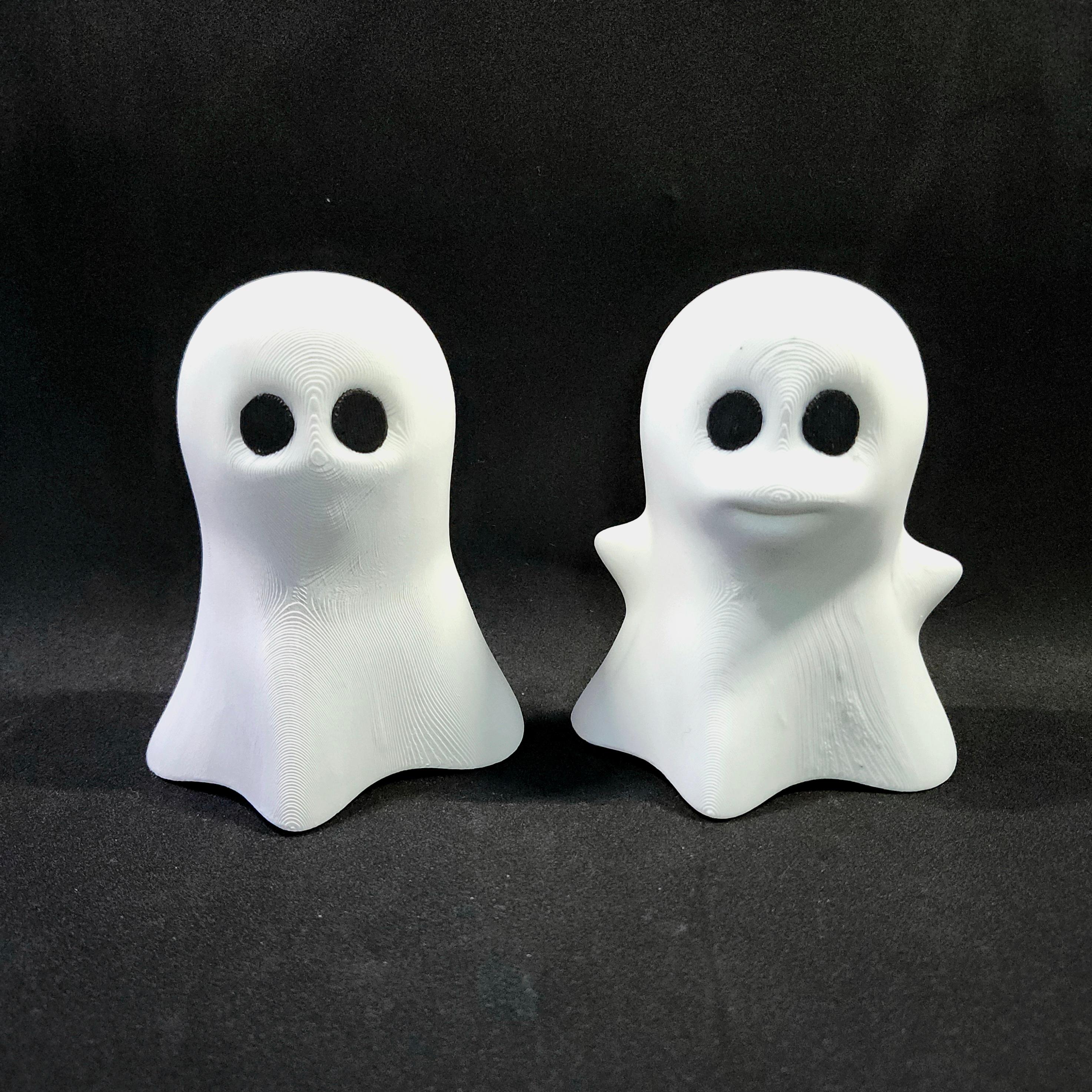 Happy / Spooky Ghost Pals Decorative 3D Wall Art Set :: SEASONAL [ Halloween 2024 ] 3d model