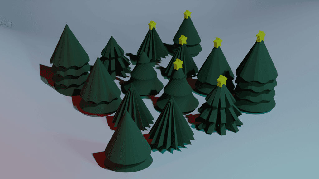 Christmas tree 3d model